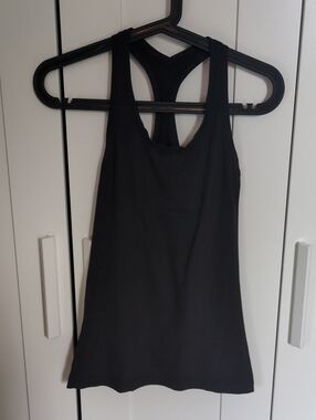 lululemon Black Racerback Tank Top